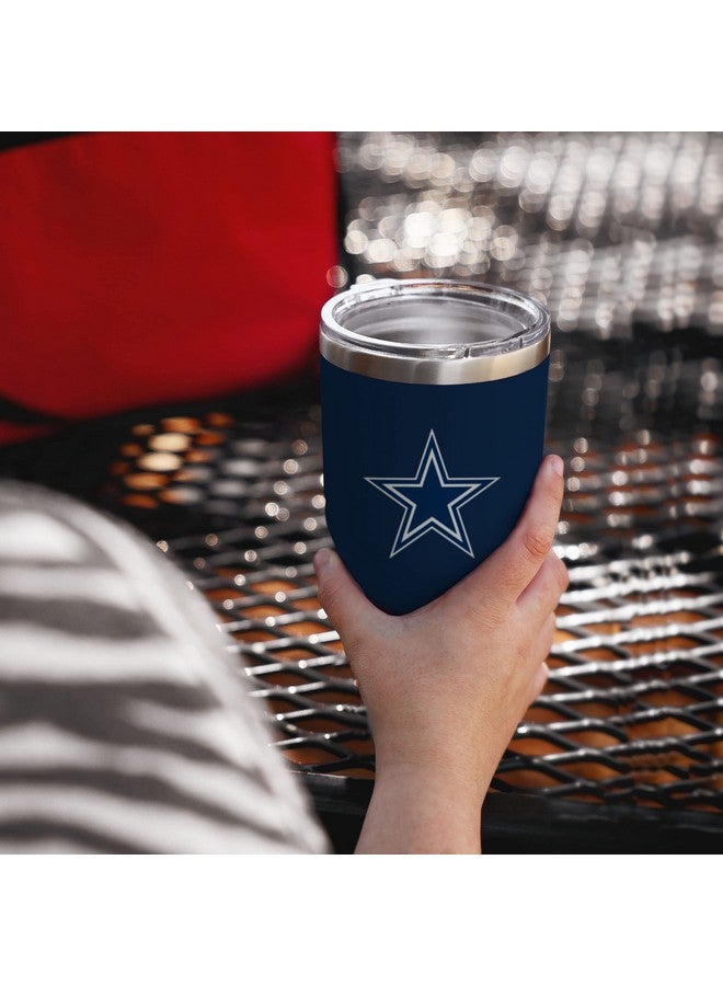 FOCO Dallas Cowboys NFL Team Logo 30 oz Tumbler - Navy - Image 2