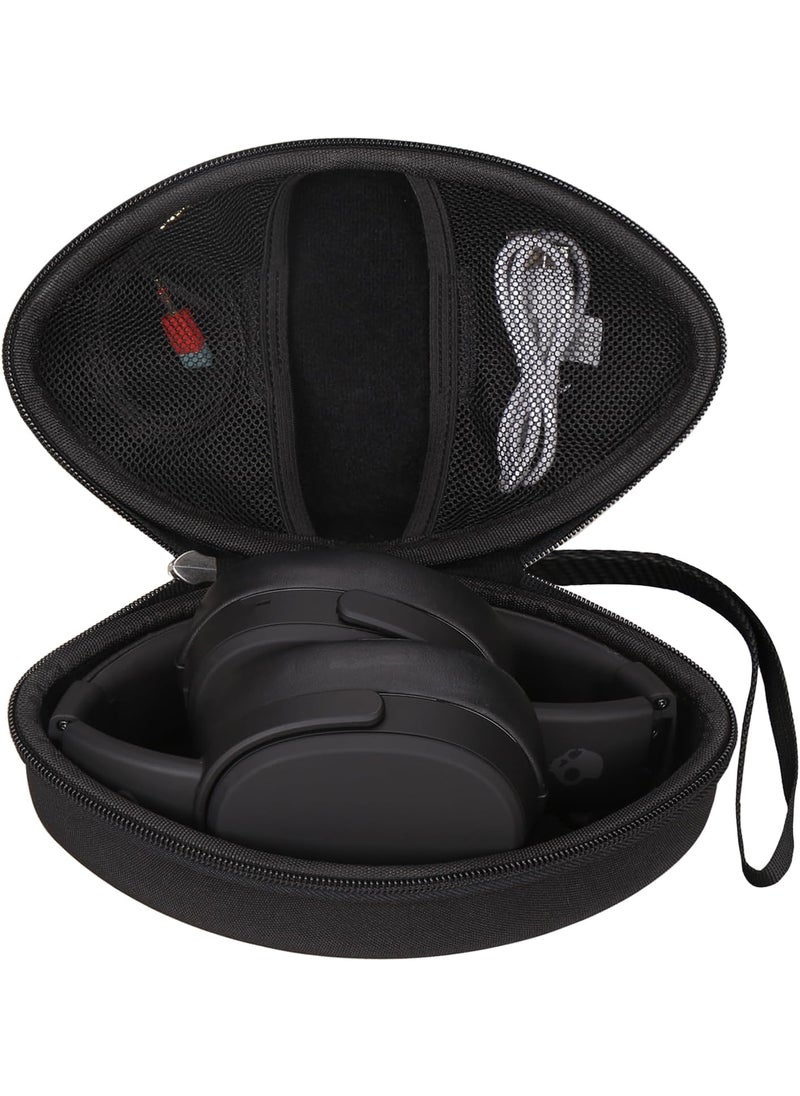 Aproca Aproca Black Hard Portable Headphones Case for Skullcandy Crusher EvoCrusher ANC 2  Hesh EvoHesh ANC OverEar Wireless Headphones and Accessories  - Image 1