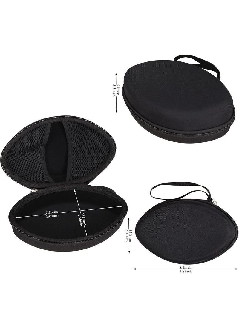 Aproca Aproca Black Hard Portable Headphones Case for Skullcandy Crusher EvoCrusher ANC 2  Hesh EvoHesh ANC OverEar Wireless Headphones and Accessories  - Image 5