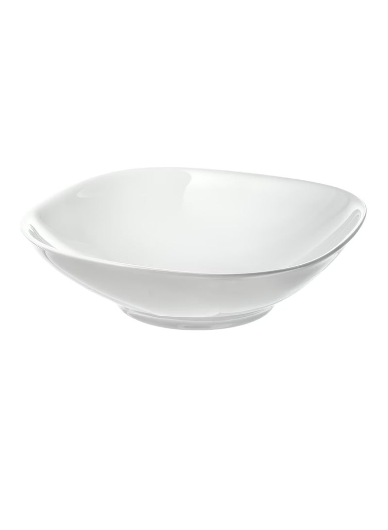 طبق عميق أبيض 20x20 سم - Image 1