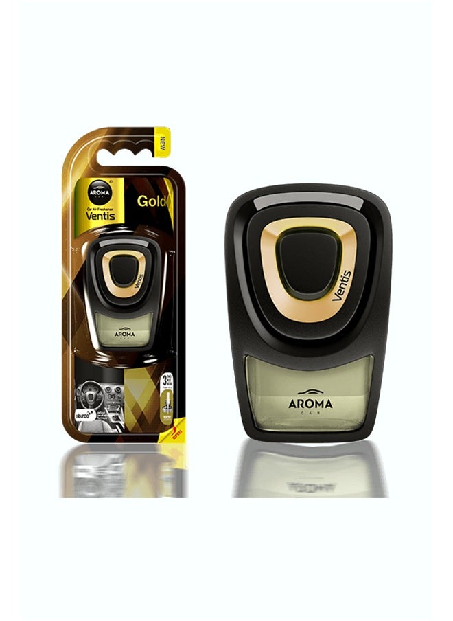 Aroma VENTIS Car Air Freshener Gold 