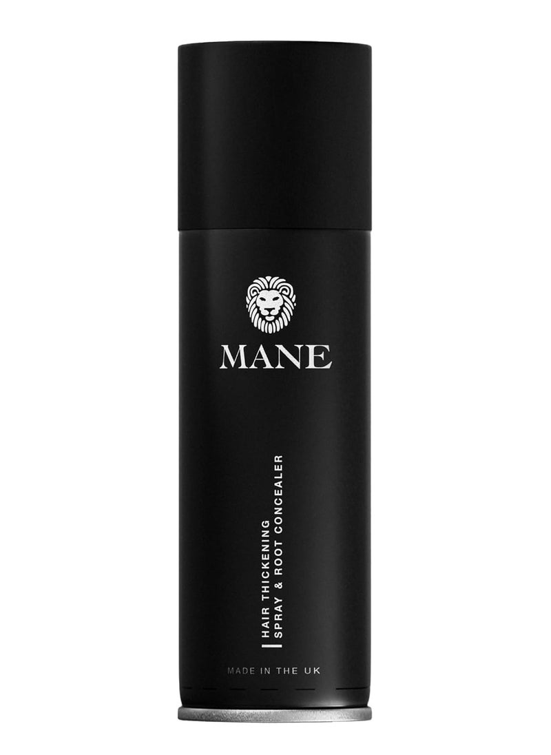 mane Mane Hair Thickening Spray & Root Touch Up, Hair Thickener, Hair Thickening Products for Women & Men, Conceal Hair Loss & Thinning Hair - Black, 12 Colors (6.76 oz)  - Image 1