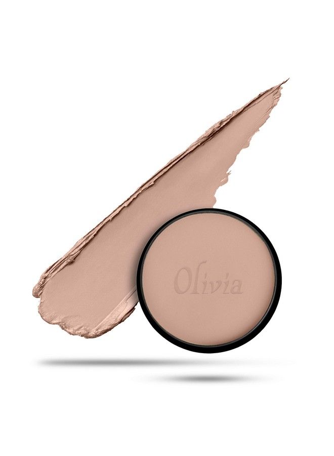Olivia Olivia 100 Waterproof Pan Cake Makeup Concealer 25 G Shade No Pack Of 2 Cream 100% Waterproof Pan Cake White Makeup Concealer 25G Shade No.20 Pack Of 2 Shimmering Finish Light Egyptian - Image 4