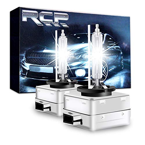 RCP - D3S6 - (A Pair) D3S 6000K Xenon HID Repcement Bulb Diamond White Metal Stents Base 12V Car Headlight Lamps Head Lights 35W - Image 1