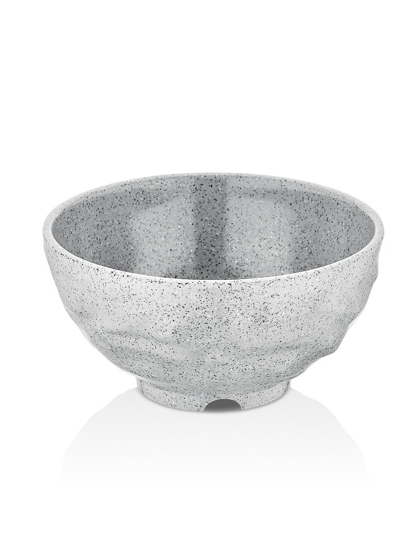 Melamine bowl 20 cm, granite gray
