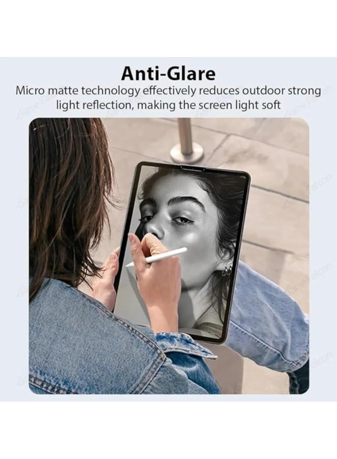 erorex 2-Pack Compatible with Honor Pad 9/V8 Pro 12.1 inch Screen Protector Paper Screen Protector Drawing Writing Feels Like Paper,Anti Glare Scratch Resistant Matte Soft Film Guard - Image 2