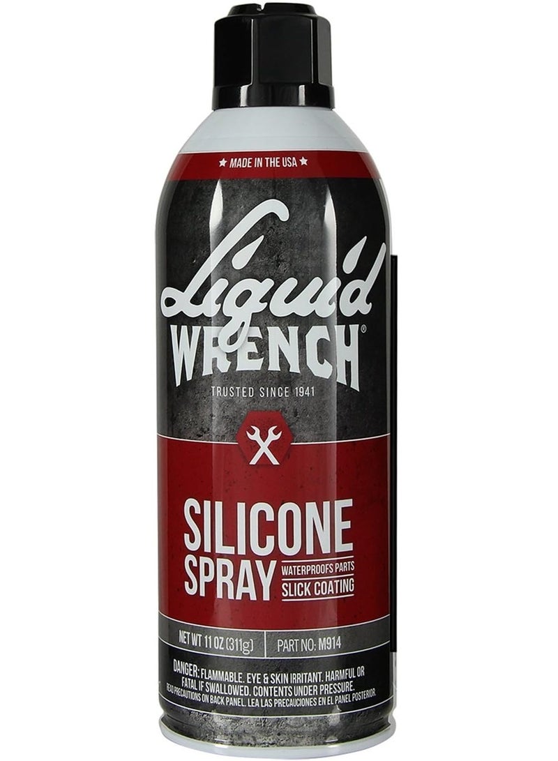 LIQUID WRENCH Silicone Spray Lubricant Waterproofs Parts Slick Coating Long Lasting Lubrication For Multi Purpose Use 311G - Image 1