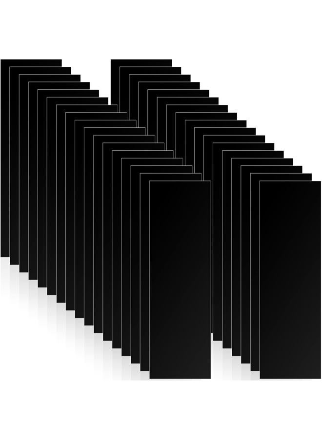 Sureio 7 x 2 Inch Anti Tarnish Strips Tabs Silver Tarnish Strips Paper Tabs Silver Jewelry Tarnish Protector Black Anti Tarnish Squares for Jewelry Storage (30) - Image 1