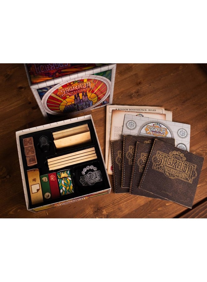 Floodgate Games Sagrada Artisans - A Strategy Game Based on The Award-Winning Board Game, Sagrada! | Family Board Game for Kids & Adults | Ages 10 and Up | for 2 to 4 Players | Easy to Learn (Deluxe Edition)  - Image 4