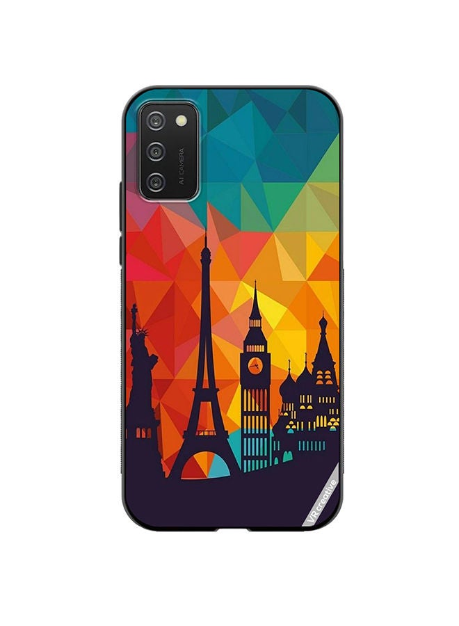 VR CREATIVE Protective Case Cover For Samsung Galaxy A03s Popular Place Design Multicolour - Image 1