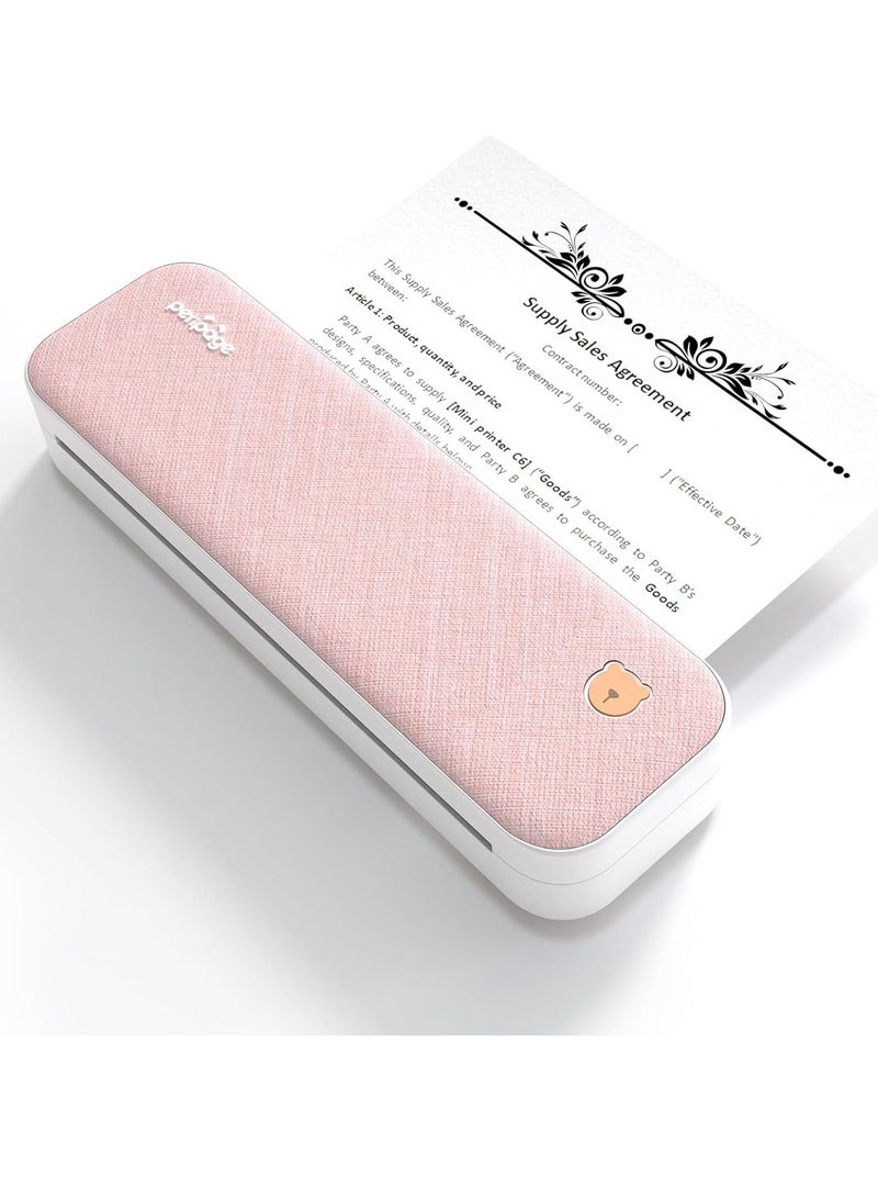 PeriPage A4 Portable Thermal Printer Wireless Mobile Travel Printers for Car & Office  Bluetooth Printer Compatible with Android - Image 1