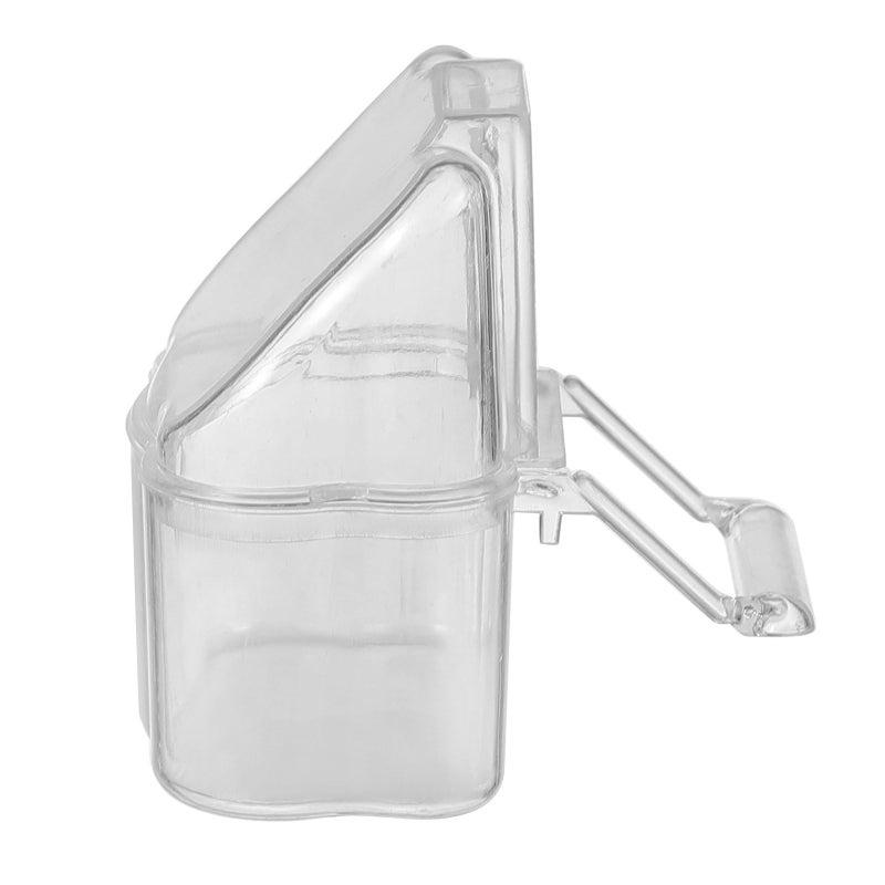 5 Pcs Plastic Hanging Bird Feeder And Water Cup For Budgerigars Small Parrots - Image 2