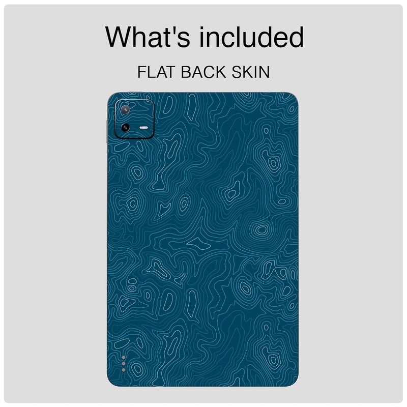 Capes Tablet Skins for Xiaomi Pad 6 | Ultra-Thin Protective Film | Anti-Scratch Vinyl Decal Skin | Not Case/Cover (Aqua, Back Skin) - Image 2