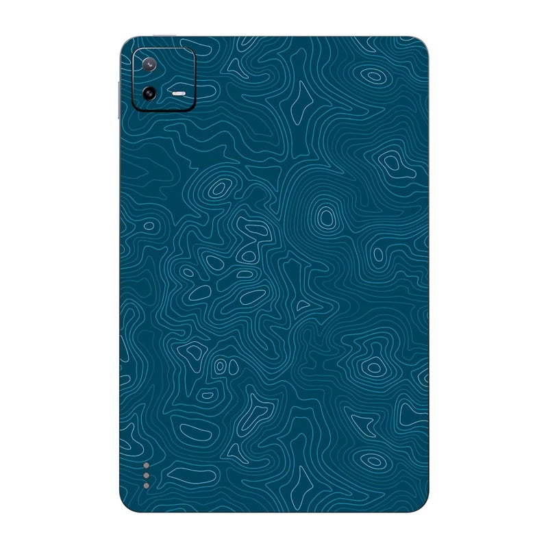 Capes Tablet Skins for Xiaomi Pad 6 | Ultra-Thin Protective Film | Anti-Scratch Vinyl Decal Skin | Not Case/Cover (Aqua, Back Skin) - Image 1
