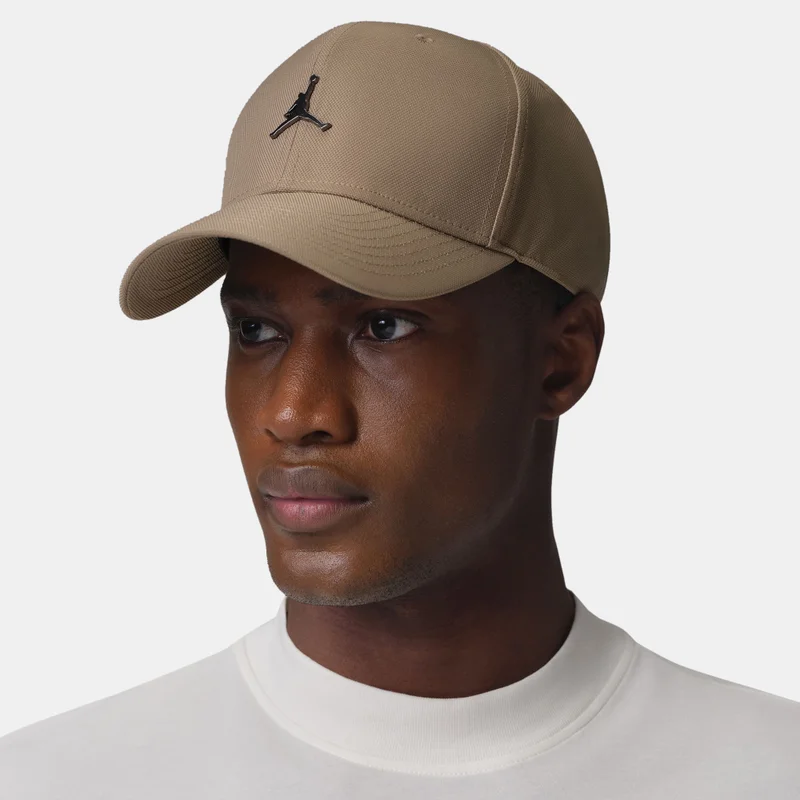 Jordan Rise Structured Metal Logo Cap