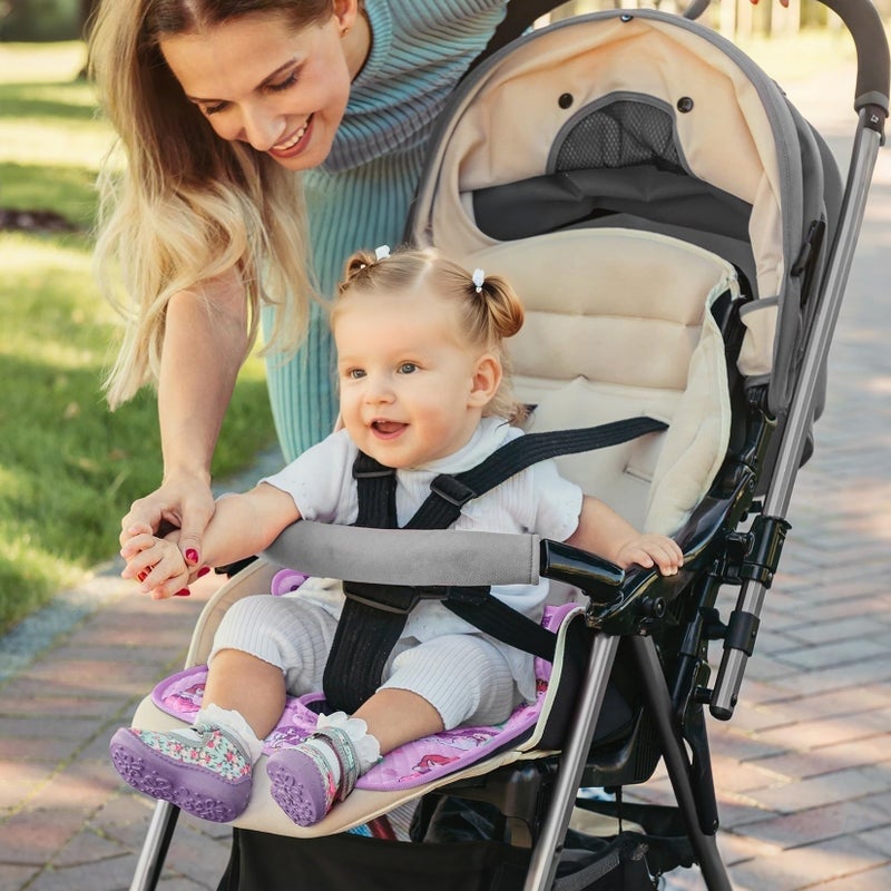 INFANZIA Dry Seat,Car Seat Protector Waterproof Carseat Liner Potty Training Toddlers, Baby and Infants, Piddle Pad for Carseats Strollers (Purple, 2 Packs - Image 2