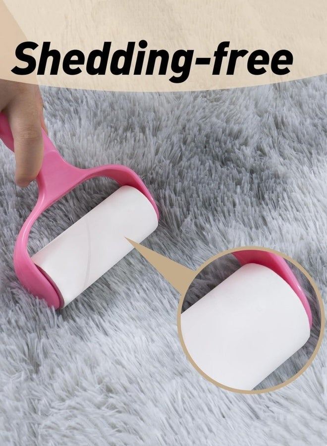 Optico Super Soft Rugs Fluffy Carpets Tie-Dye Rugs for Living Room Bedroom Girls Kids Room Nursery Home Decor Non-Slip Machine Washable Carpet - Image 5