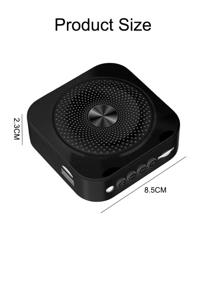 Vixplorn Bluetooth voice amplifier, wired microphone speaker, portable amplifier, supports USB drives and TF cards, suitable for teachers, tour guides, etc. - Image 2