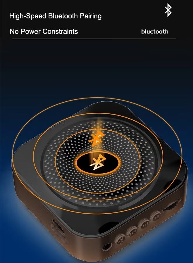 Vixplorn Bluetooth voice amplifier, wired microphone speaker, portable amplifier, supports USB drives and TF cards, suitable for teachers, tour guides, etc. - Image 3