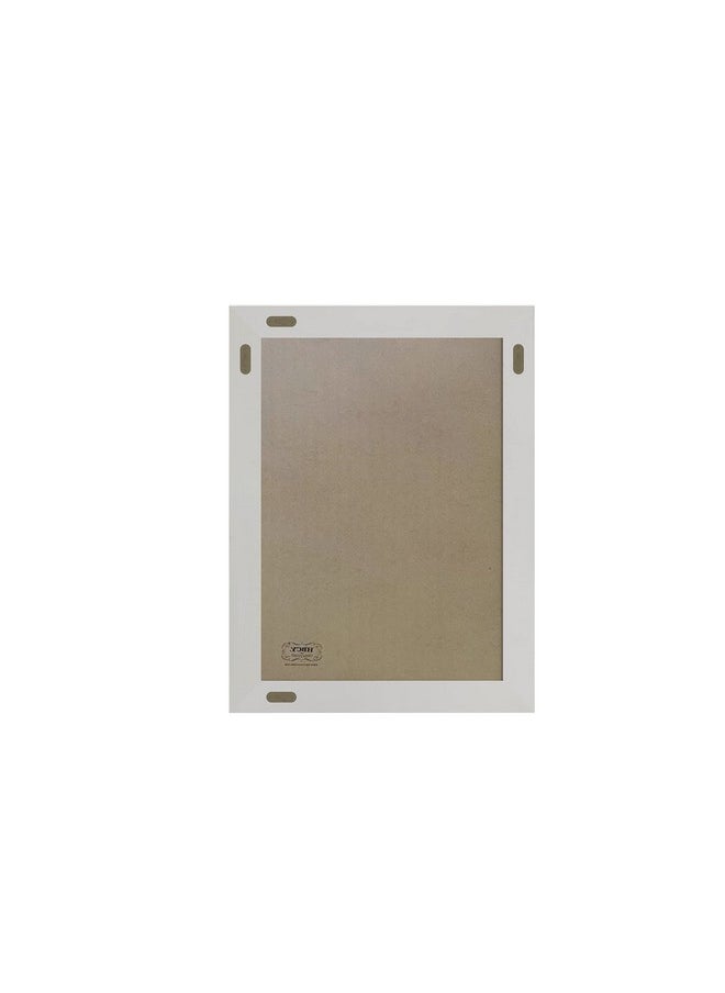 HBCY Creations 20" X 30" Matte White Solid Wood Frame Wall Chalkboard, Magnetic Surface, Home Décor, Restaurant & Café Menus, Blackboard, Includes Chalk, Eraser & Hanging Hardware  - Image 5