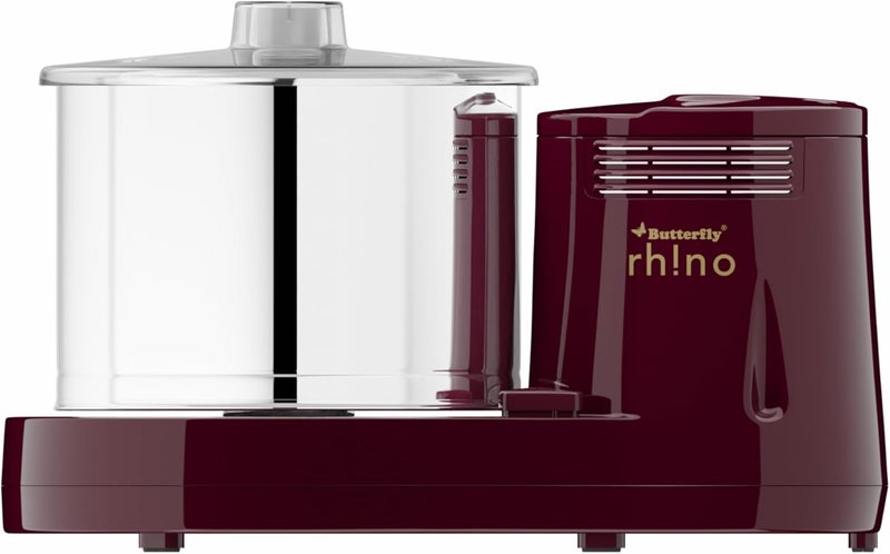 BUTTERFLY Rhino 2-Litre Table Top Wet Grinder (Grey) - Image 1