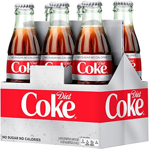 Diet Coke Glass Bottles 46 Packs - Image 1