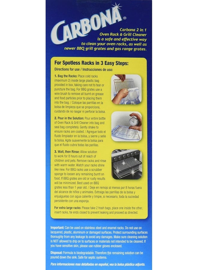 CARBONA 2-In-1 Oven Rack & Grill Cleaner 500 Ml  - Image 2