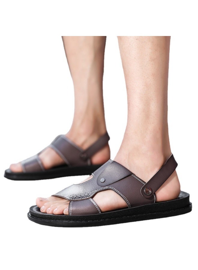 NIBEMINENT Summer Casual Thick Bottom Beach Shoes Men's Sandals Comfortable Fashionable  - Image 2