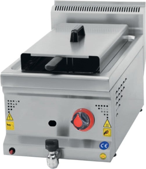 CSA Inox Karacasan Industrial 700 Series Counter Top 10 Liter Natural Gas Fryer 