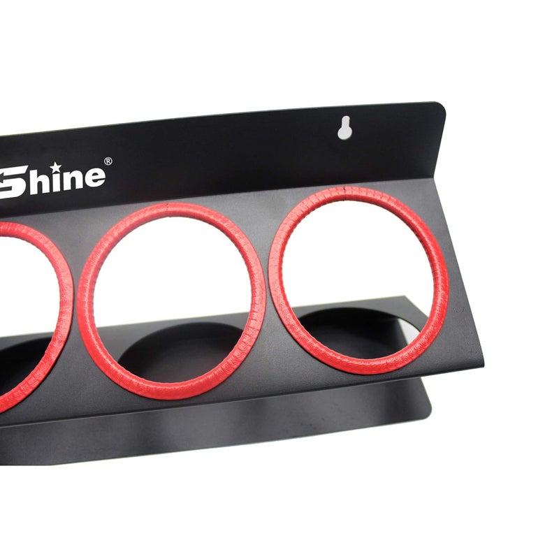 MaxShine زجاجة رذاذ وحامل مركب - مثبت على الحائط لتنظيم مرآبك، يحمل 5 زجاجات في مكان واحد | أدوات وإكسسوارات السيارات - Image 2