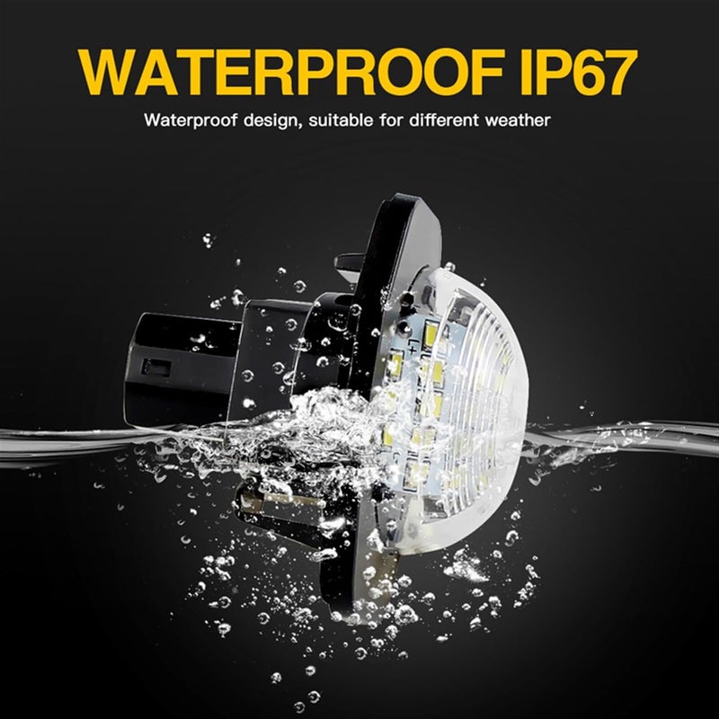 Vuzmode 2PCS LED License Plate Lights for Toyota - Image 4