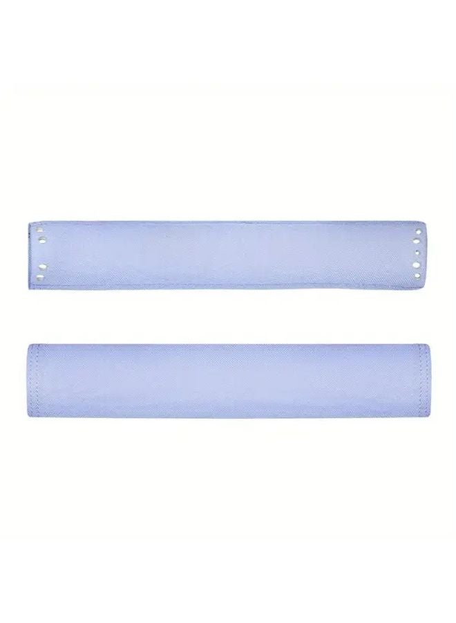 Blue 2 Pcs Replacement Ear Pads Cushion Headband For Logitech G435 Gaming Headset - Image 1