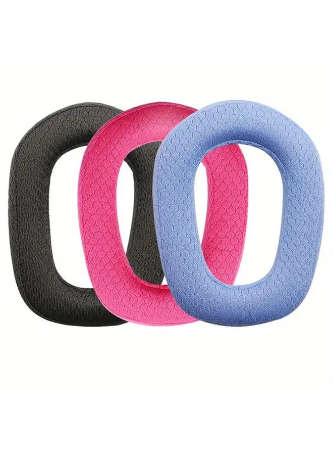 Blue 2 Pcs Replacement Ear Pads Cushion Headband For Logitech G435 Gaming Headset - Image 2
