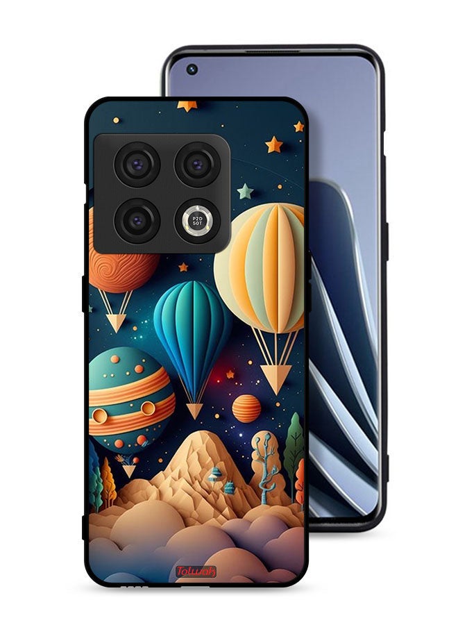 Tolwak OnePlus 10 Pro 5G Protective Case Cover Perrashut Art - Image 1
