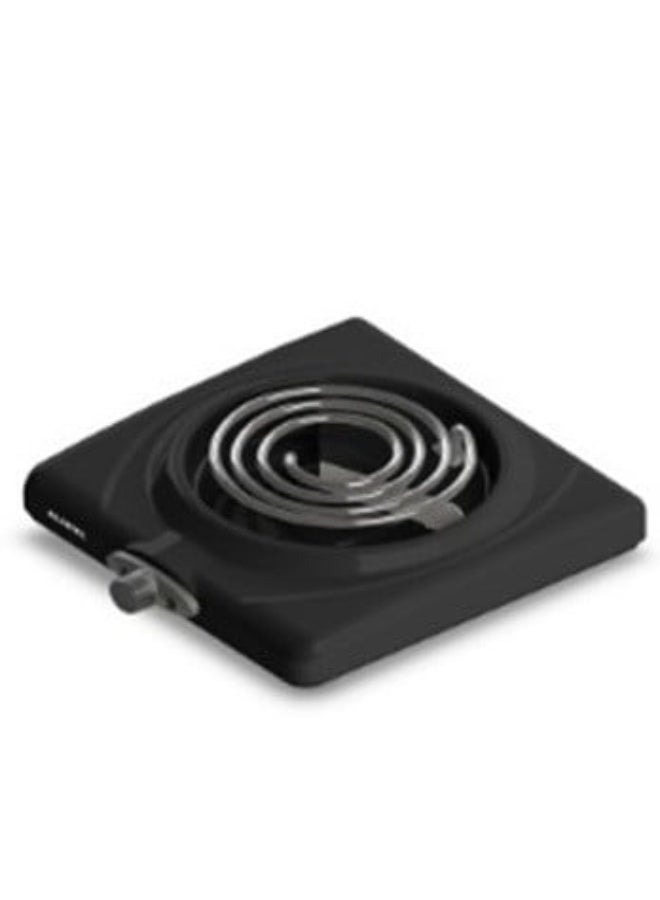 Luxell 1-burner spiral electric hob, 1000 watts, black LX-7130