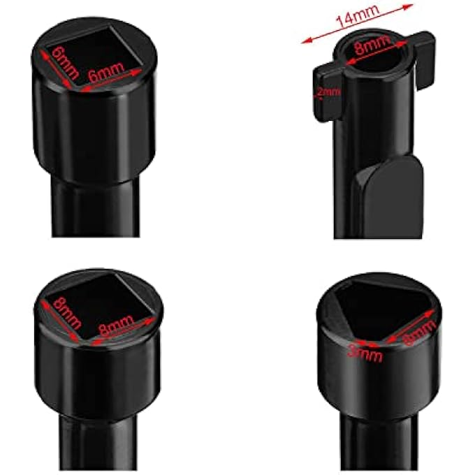 4 WAY METAL UTILITY SERVICE KEY. WATE, ELECTRICITY AND GAS CABINETS - Image 3