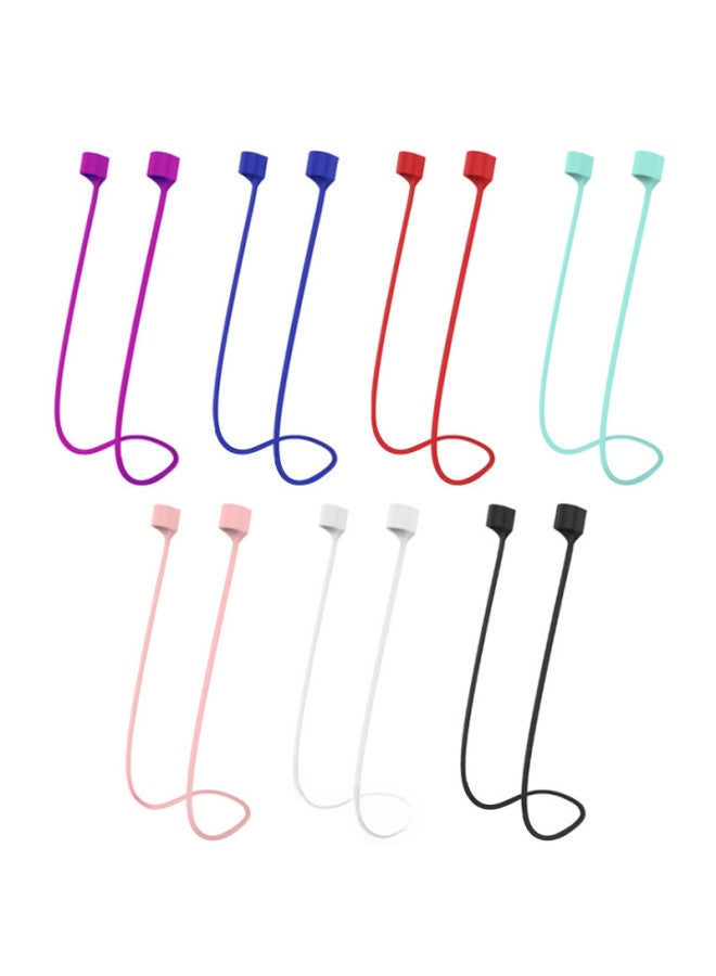 Neutral Suitable For Airpods Pro 12345 Generation Silicone Anti-drop Lanyard Apple Xiaomi Huawei Headset Anti-drop Rope - Image 2