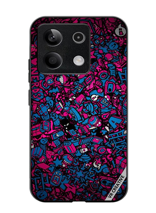 VR CREATIVE Protective Case Cover For Xiaomi Poco X6 Mini Cartoons Design Multicolour - Image 1
