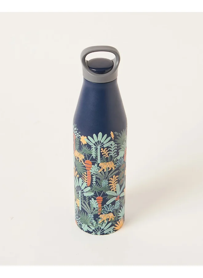 Chumbak Midnight Jungle Thermos Bottle, 700ml