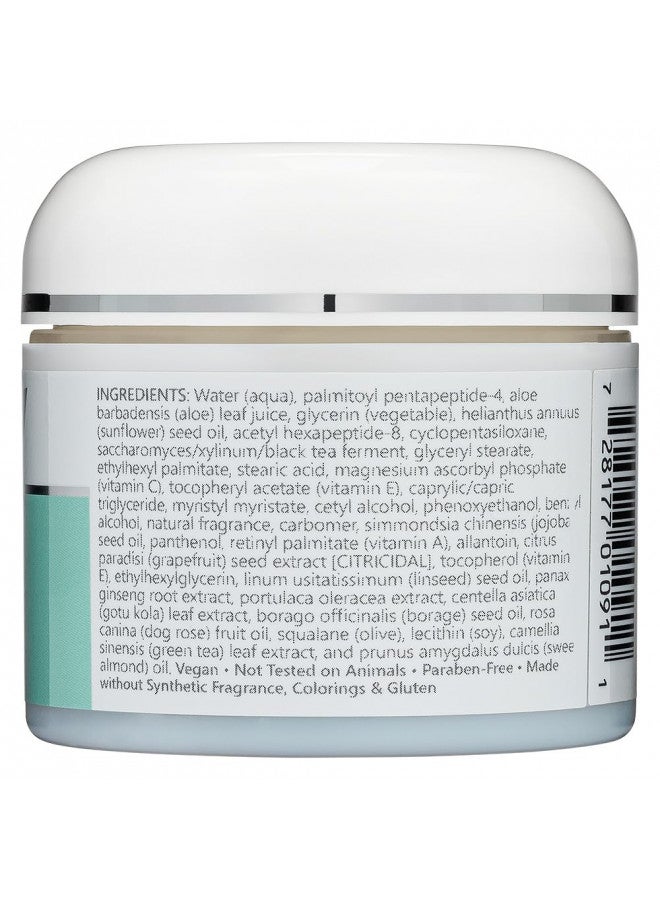 NutriBiotic Peptide Face Creme with GSE, 2 Oz | Ultra-Hydrating | Collagen Synthesis Support | with Botanical Extracts & Oils & Vitamin E | Natural Fragrance & Paraben Free