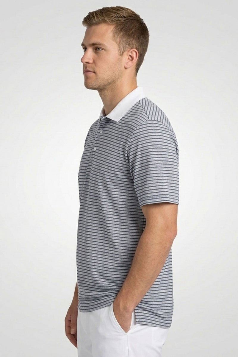 Ping Men Sportswear Fit Short Sleeve Golf Polo Shirt, Multicolor - Image 3