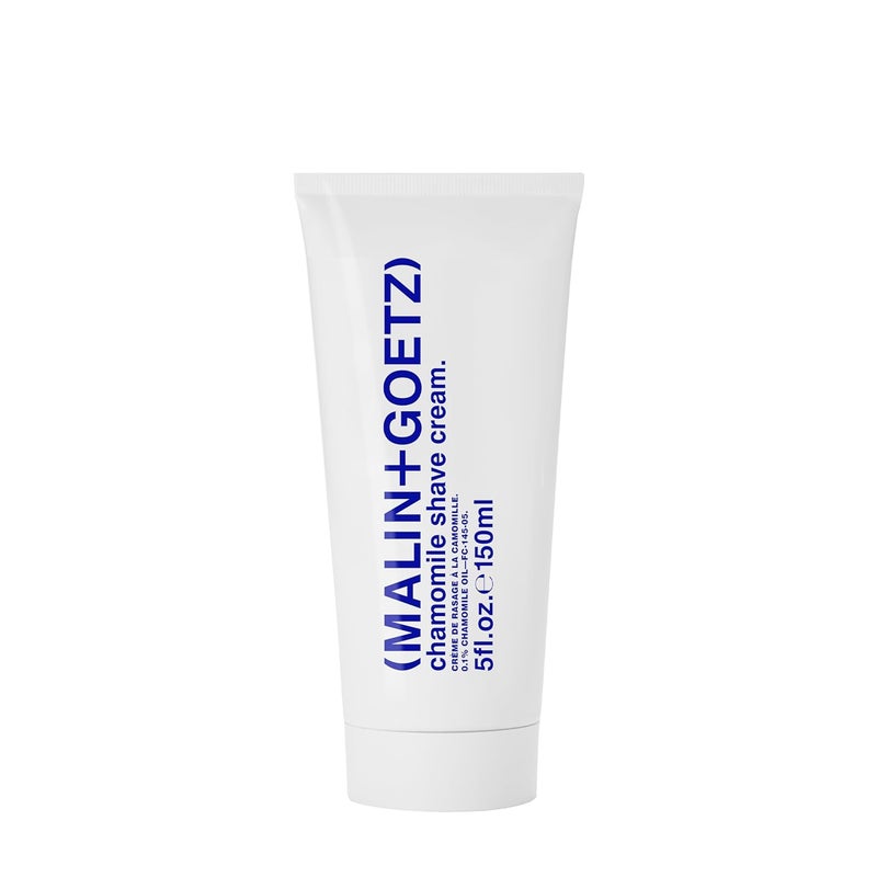 MalinGoetz Malin Goetz Chamomile Scented Shave Cream 5oz Shaving Cream for Sensitive Skin Daily Hygiene and Beauty Routine Essentials Luxury Bath and Body Skincare - Image 1