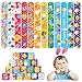Genuvi Easter Slap Bracelets for Kids 36PCS Easter Basket Stuffers for Kids Bulk Snap Bracelet Easter Party Favors Supplies Easter Egg Fillers Toys Goodie Bag Stuffers Toy Gifts for Student Classroom Prizes - Image 2