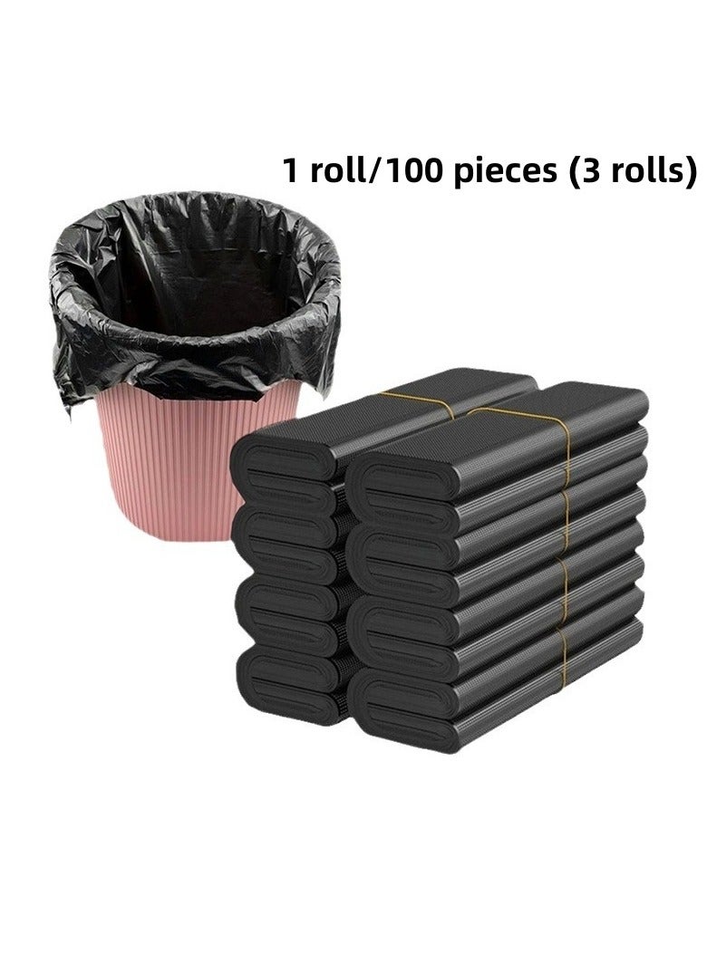 EBMINI Garbage Bag Household Thick Handheld Black Vest Style Plastic Bag - Image 1