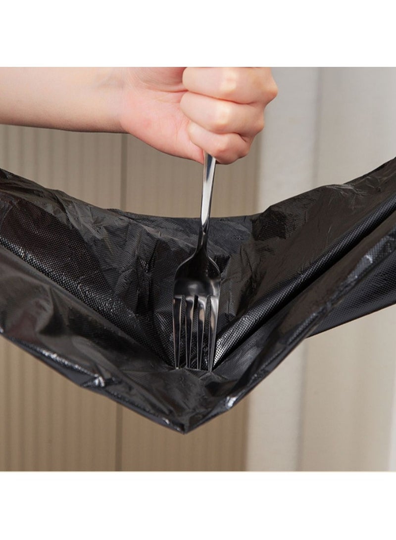 EBMINI Garbage Bag Household Thick Handheld Black Vest Style Plastic Bag - Image 2