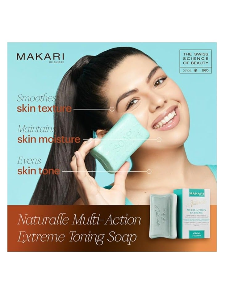 ماكاري صابون ماكاري متعدد الاستخدامات للتقشير والتفتيح الشديد - Image 3