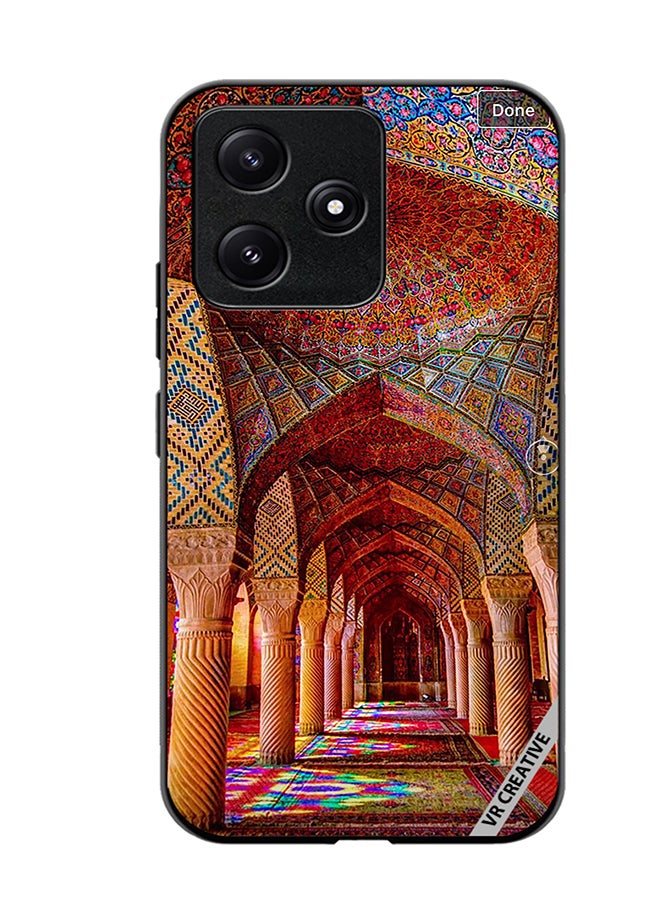 VR CREATIVE Protective Case Cover For Xiaomi Poco M6 Pro 5G The Pink Mosque Design Multicolour - Image 1