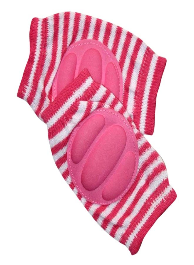 Dazzlia Toddler Knee Protection Cap/Knee pad/Crawling pad (Pink)