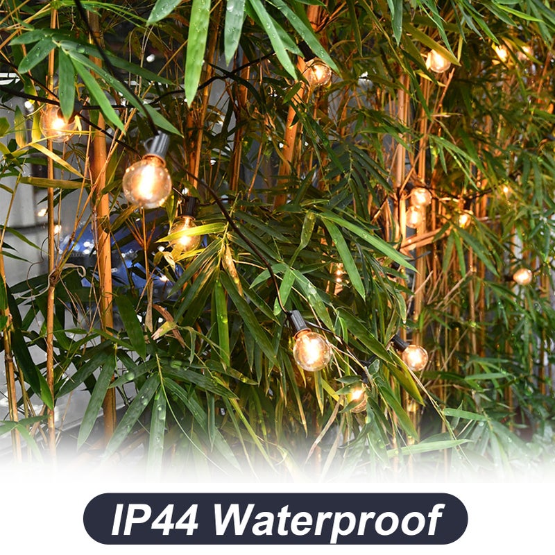 AC230V Globe LED G40 Bulb Lamp 25 Pack E12 Base Socket Holder IP44 Water Resistance Warm White for String Light Home Party Decoration Wedding - Image 5