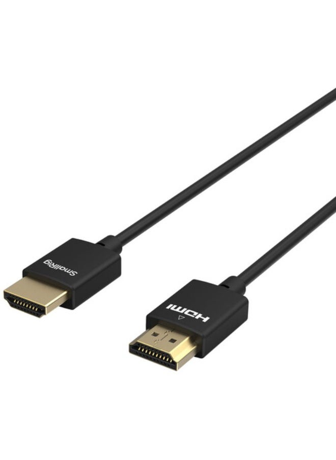 SMALLRIG SMALLRIG ULTRA SLIM 4K Full HDMI to Full HDMI CABLE (A to A) 100cm 4794  - Image 2